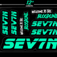 SEV7N Bloodline Seafoam Sticker Sheet